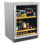 Réfrigérateur à boissons convertible de 178 po (12 oz) 24 po avec rangement pour bouteilles de vin
