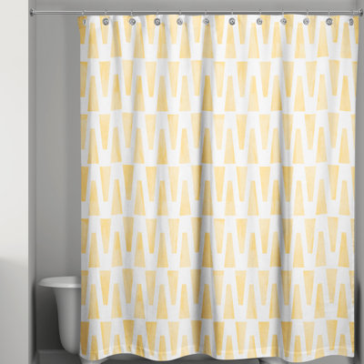 Geometric Shower Curtain