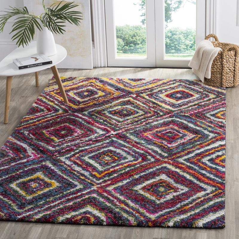 Gleno Performance Geometric Rug, Rectangle 9' x 12'