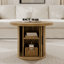 Table basse l 23,6 po avec rangement, table de salon Mid-Century moderne-1647402132-1647402134