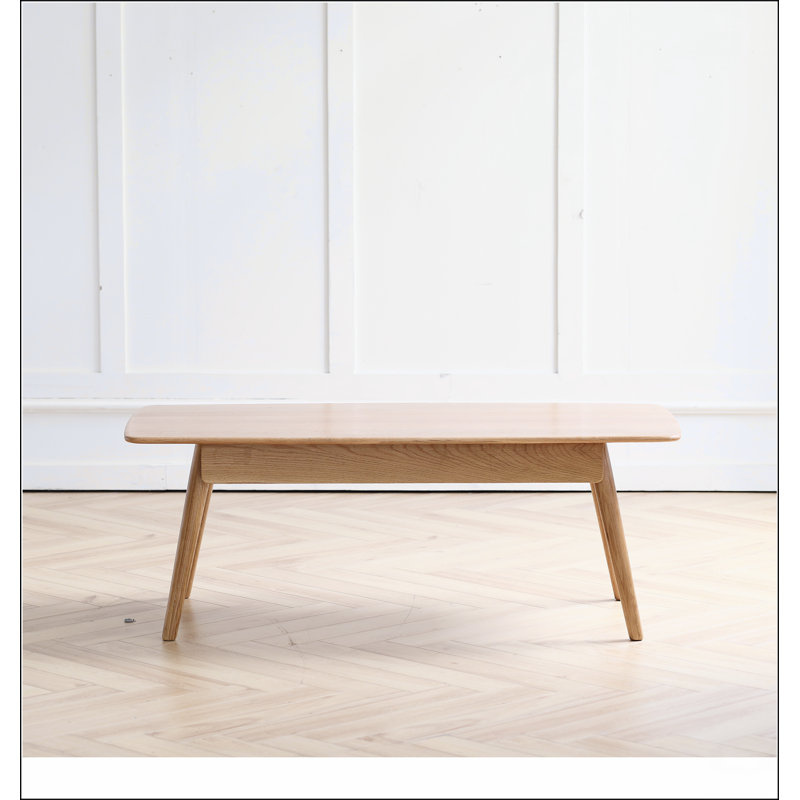 Table basse centrale 100% bois massif