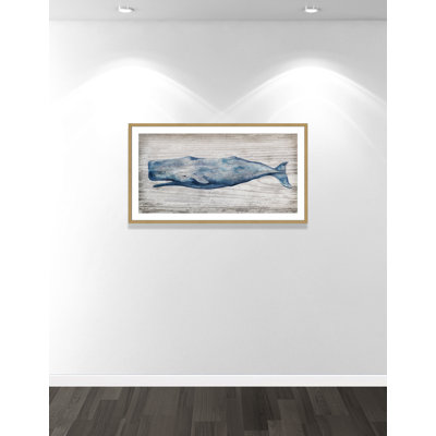 Baleine bleue Brannen - reproduction de cadre photo