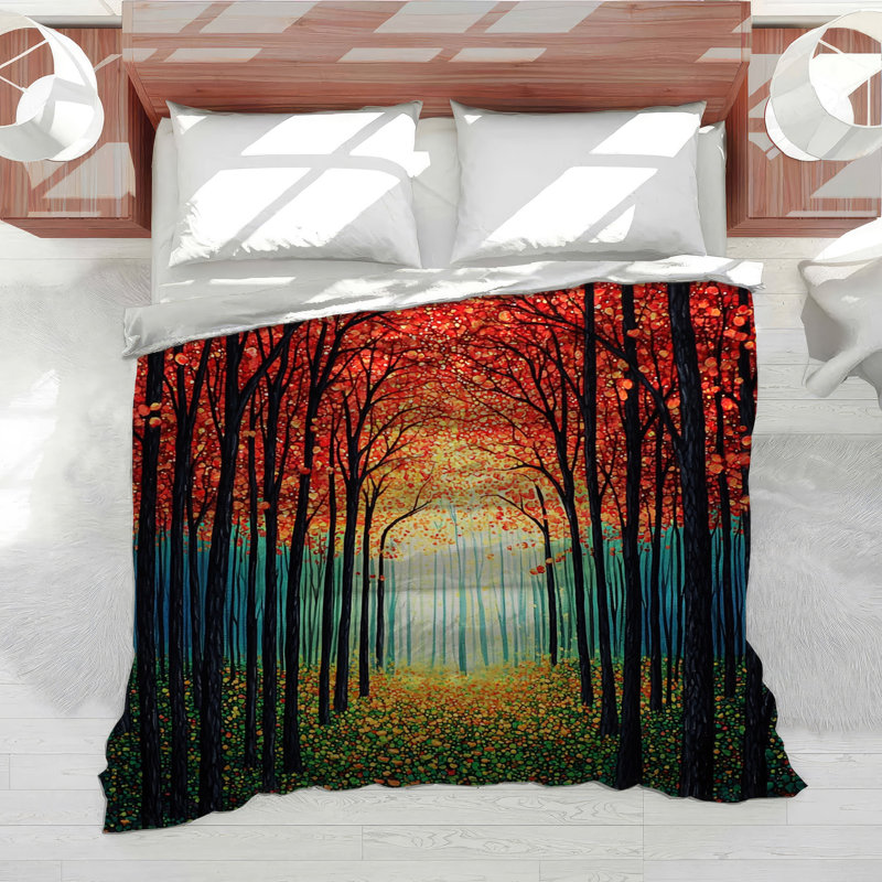 Édredon Autumn Forest Bedding, Édredon simple TG