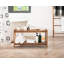 8 Pair Solid Wood Shoe Rack