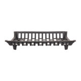 Modern Ember Essen Cast Iron Fireplace Log Grate | Heavy-Duty Fire Pit Cradle