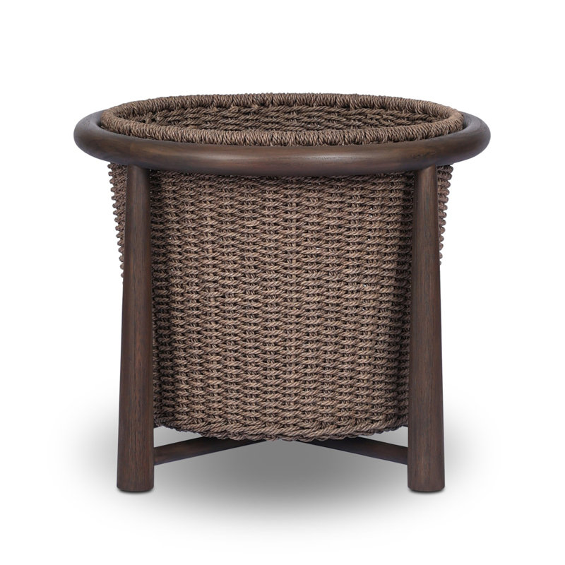 Kernan Basket-Dark Textured Woven, Dark Textured Woven