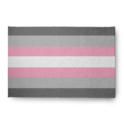 Chenille Striped Indoor Rug