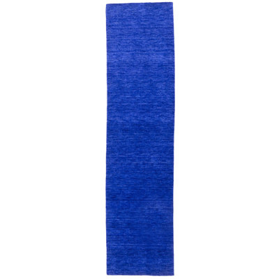 Jeromesville Hand Loomed Gabbeh Rug, 100% Wool, Solid Color, Fade & Stain Resistant, Durable, All Sizes, India-Made.