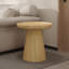 Table basse ronde 19,68 "moderne, table de bout sans assemblage, petite table d'appoint en bois pour le salon, la chambre à coucher-530051617