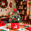 ensemble de 2 arbres de Noël de table pré-éclairés de 23,6 po - avec dessus en étoile et jupe décorative | Lumières à DEL blanc chaud, mini sapin de Noël artificiel pour la maison, le bureau et le bureau