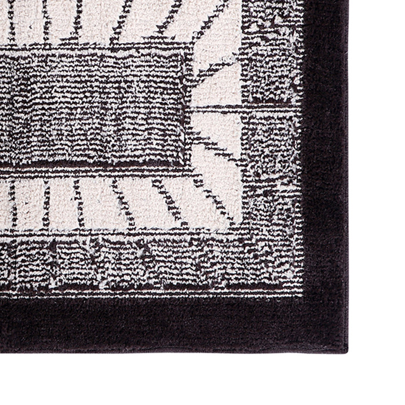 Tapis de cuisine antidérapant Morentz, Brun, Tapis de couloir 20 po x 60 po