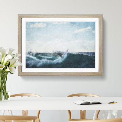 Surfing - Picture Frame Painting