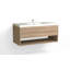 Modo 48" W Wall Mounted Single Bathroom Vanity-528966653-528966629-499787460