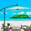 Parasol solaire à DEL pour terrasse 2X3m - Vent, eau pour terrasse extérieure avec cour et auvent 40+-132954261-132954263