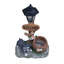 Statue jardinière Schnauzer
