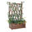 Sote 115cm H x 64cm W Wood Lattice Panel Trellis