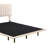 Queen Size Floating Style Upholstered Bed with Sensor Light-1173555449