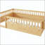 Lit sur pied Montessori avec garde-corps hauts, lumière DEL et tablette de rangement-1136883098-1136883079