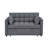 Tufted Convertible Sleeper Sofa With Chaise