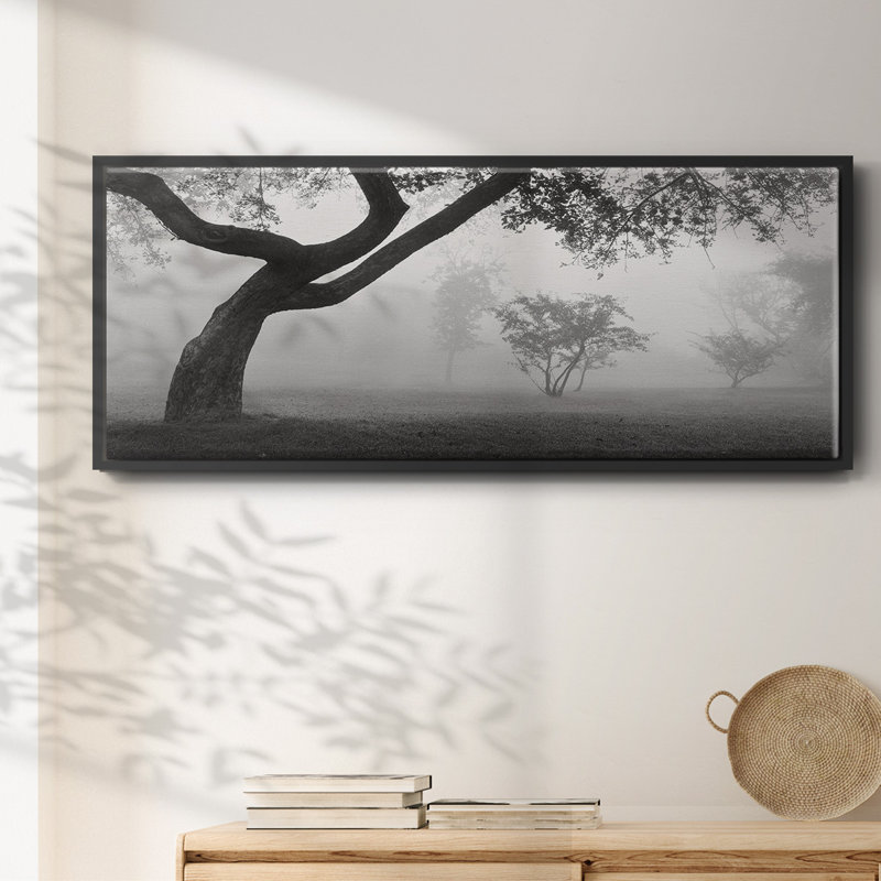Into the Mist- Framed Canvas, 20" H x 50" W