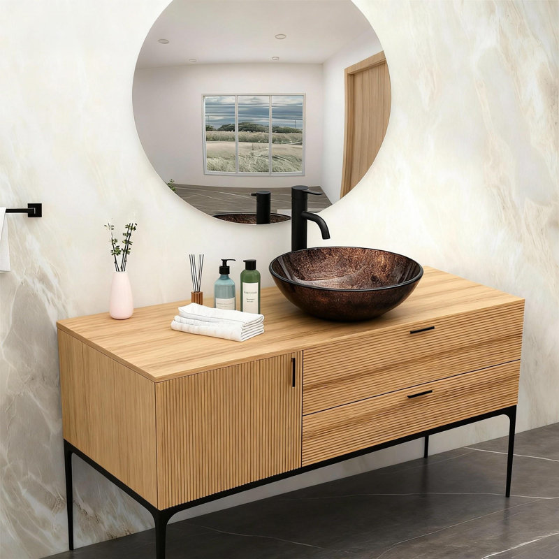 Single Bathroom Vanity with Top