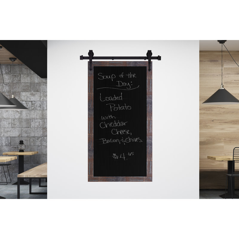 Tyler Thomas MDF Sheets Painted With UV Paint Chalkboard, 70" x 20"