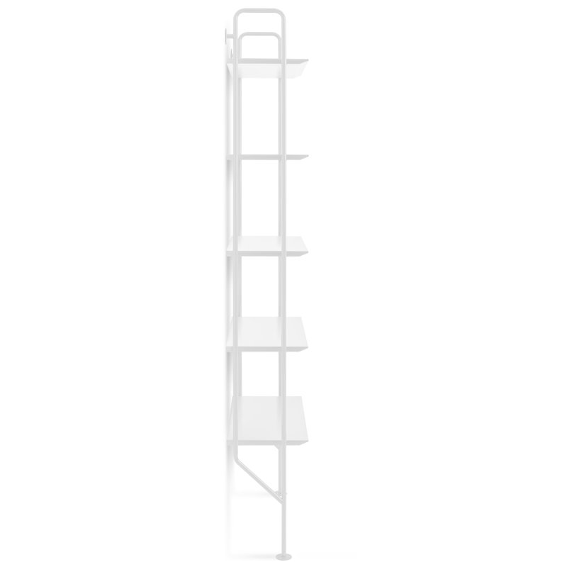 Hitch Etagere Bookcase, Black/Walnut