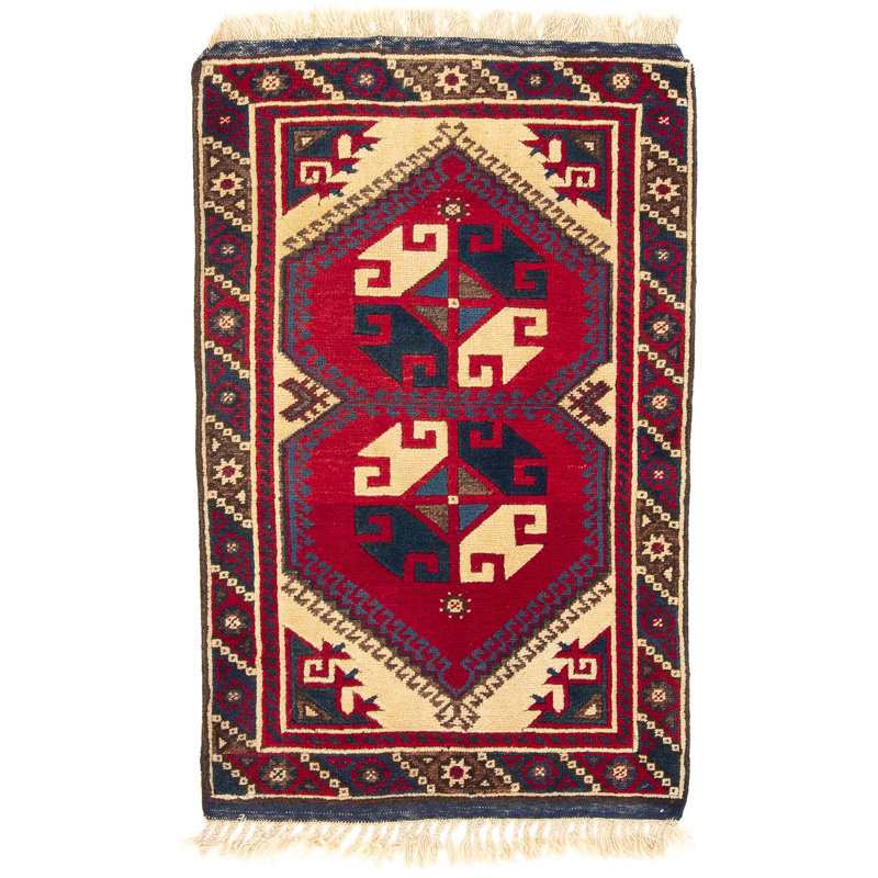 Oriental Hand Woven 70cm X 106cm Area Rug