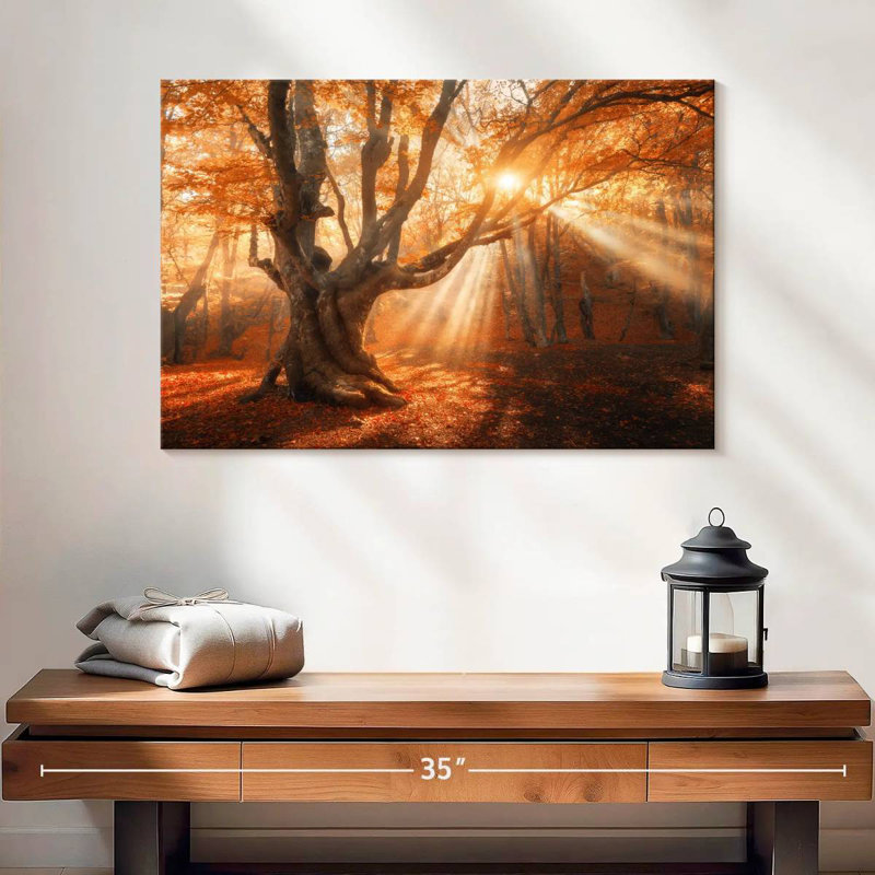 Lumière du soleil d'automne Alvord, H 16 po x l 24 po