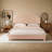 Lovensky Upholstered Wool Platform Bed-704515187-683026626