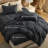  Bedsure 100% Cotton Duvet Cover King Size with Fitted Sheet - Waffle Weave Bedding Set （Set of 4）-123293175-123293174