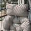 Fauteuil à œufs d'extérieur avec support et coussins pour patio et balcon-1268963381