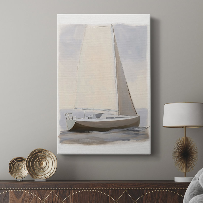 NAUTICAL Series CLXXIV -Custom Wrapped Gallery Cavas, 18" H x 12" W