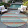 Machine Washable Indoor/Outdoor Chayden ACN1019 Sky Rug