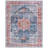 Deblois Oriental Blue/Rust Area Rug-897930406