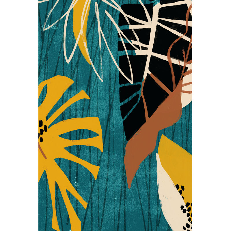 Blue Lagoon II by June Erica Vess - Wrapped Canvas Art Prints, 46cm H x 30cm W