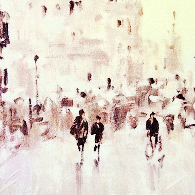 Ensemble de 2 aquarelles européennes encadrées