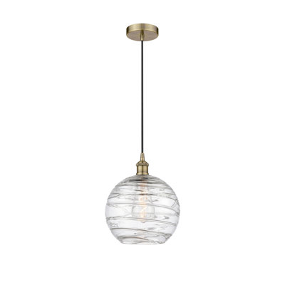 Luminaire suspendu simple à 1 lumière 1 lumière