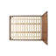 Lit plateforme en bois massif Cohron
