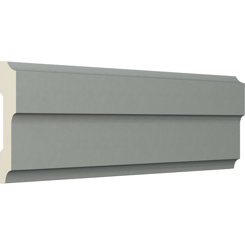 Milton Primed Geometric Chair Rail Moulding