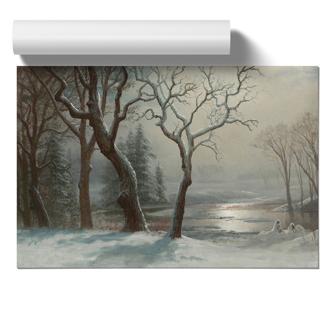 Winter in Yosemite by Albert Bierstadt - Frameless Print