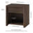 Clara 24" Rectangular Nightstand in Brown Oak-635694115