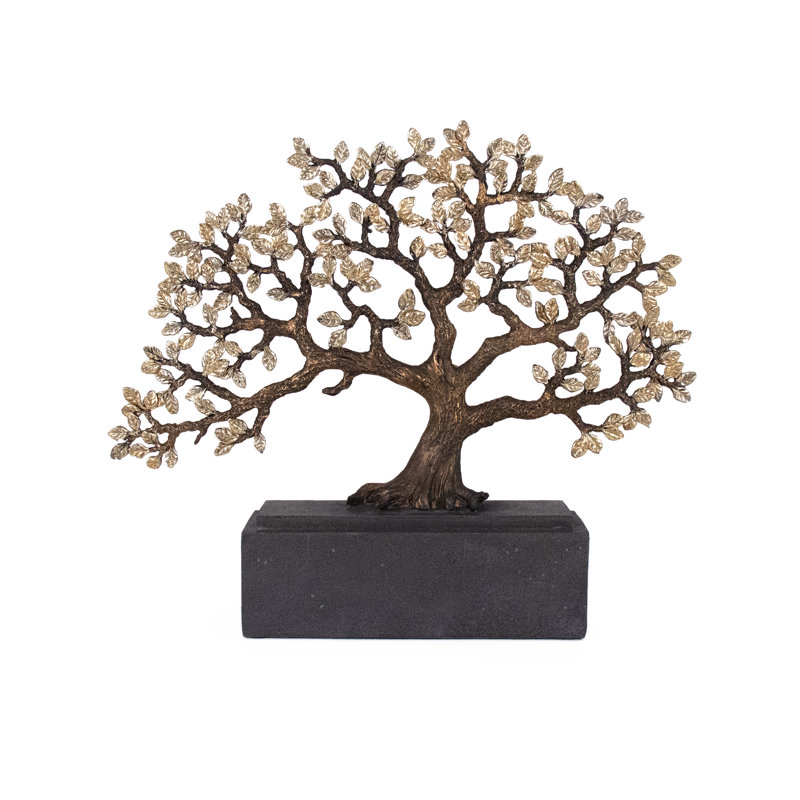 Gilded Heritage Tree Sculpture