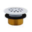 Garniture de drain de baignoire à fil fin de 1-3 / 8 po avec levier de déclenchement et adaptateur de conversion-37116864
