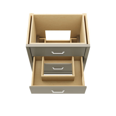 Alexandra Three-Drawer Single Bath Vanity
