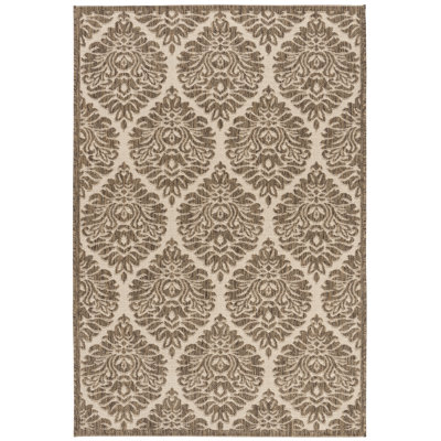 Gipson Hooked Indoor/ Outdoor Cream/Beige Rug