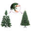 Arbre de Noël artificiel - support inclus-1890653730