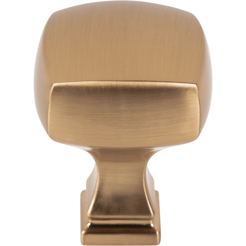 Audrey Square Knob, Satin Bronze