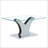 Rectangular Coffee Table with Tempered glass countertop-794800005