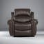 Fauteuil inclinable manuel Faulks avec garniture Ã  clous-893913176
